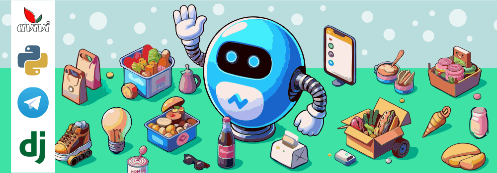 Telegram bot in Python for partner support and selling services from Avivi
