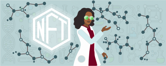 Mint of NFT on scientific monographs