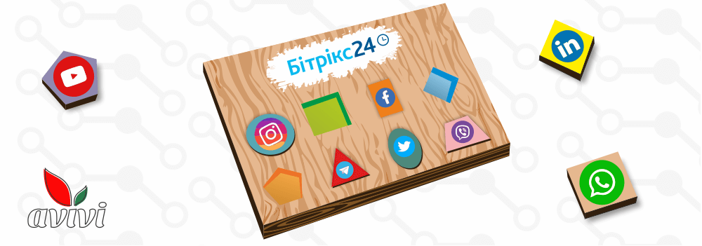 Інтеграція Бітрікс24 з популярними соціальними мережами та месенджерами